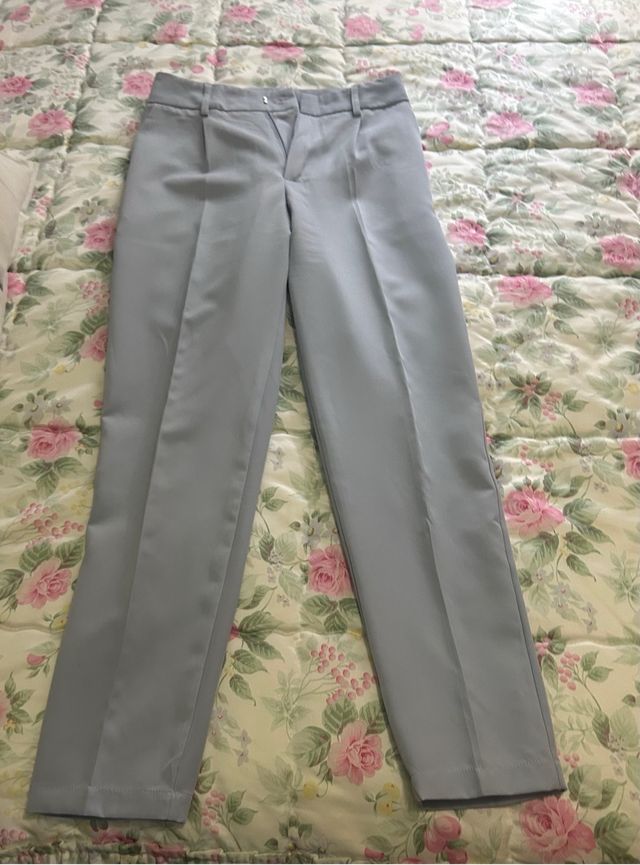 Pantalon azul de traje
