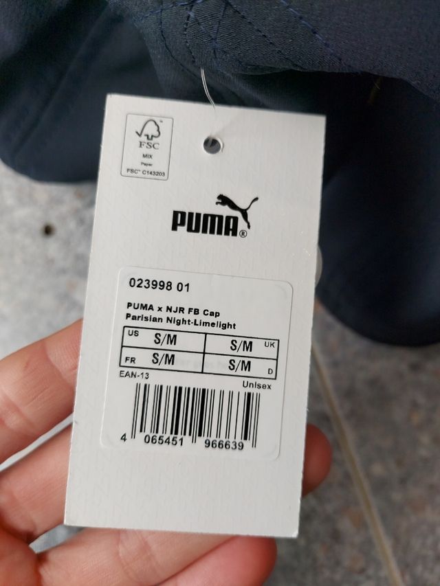 Gorra de puma