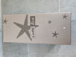 Sandalo con perline Coral Blue