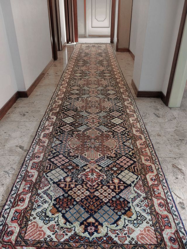 Tappeto - passatoia annodata a mano