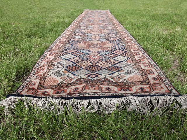 Tappeto - passatoia annodata a mano