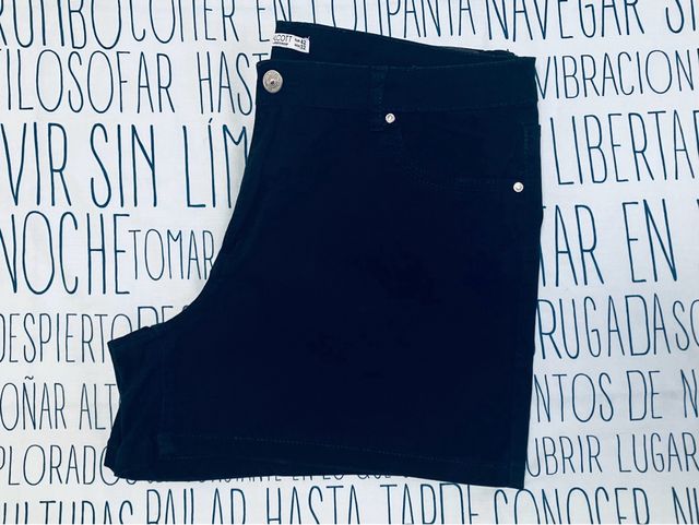 Vaquero Short Corto Negro Alcott Talla 42 XL