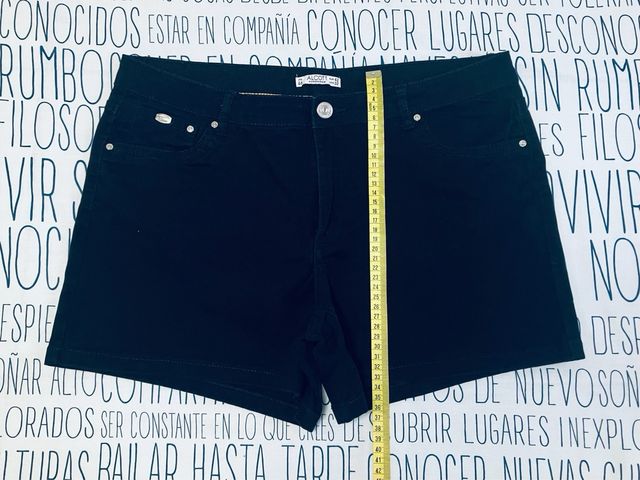 Vaquero Short Corto Negro Alcott Talla 42 XL