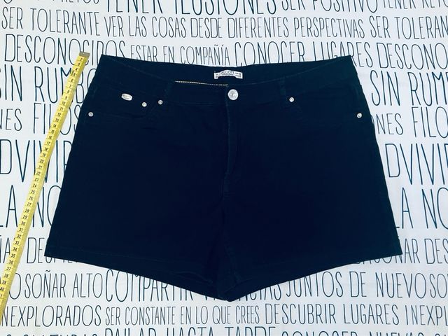 Vaquero Short Corto Negro Alcott Talla 42 XL