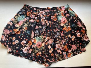 Falda pantalón estampada