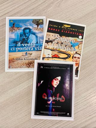 Locandina cinema Abbas kiarostami - jafar panahi