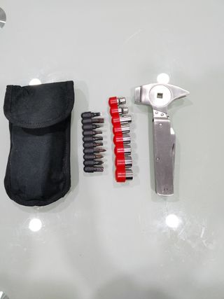 Herramienta multiuso acero sierra navaja alicates