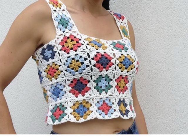 CAMISETAS DE VERANO A CROCHET