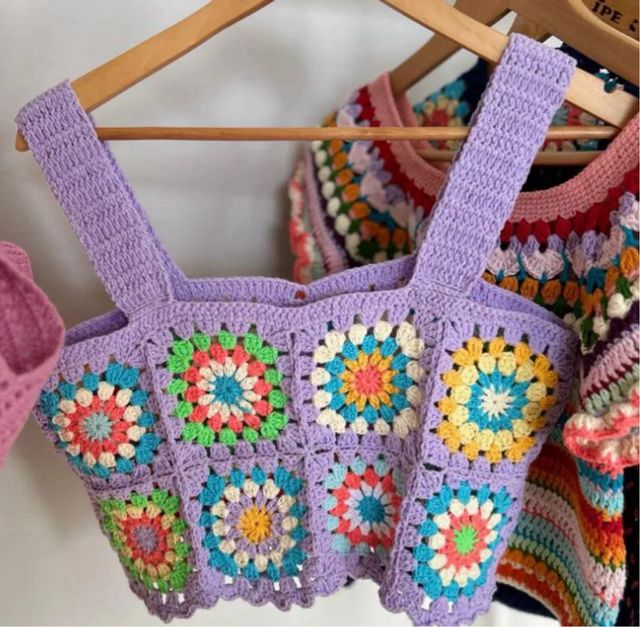 CAMISETAS DE VERANO A CROCHET