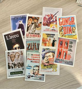 Locandina cinema Vintage capolavori cinema