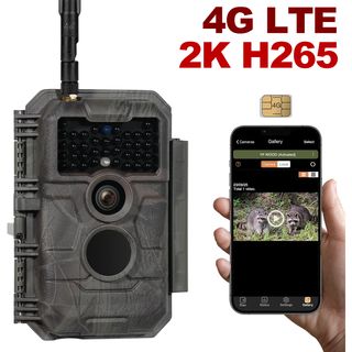★ Câmara Caza 4G LTE H.265 + App + Tarjeta SIM