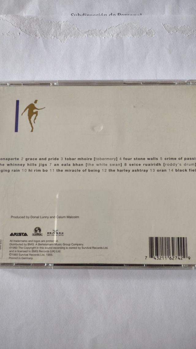 Capercaillie CD Secret People 1993
