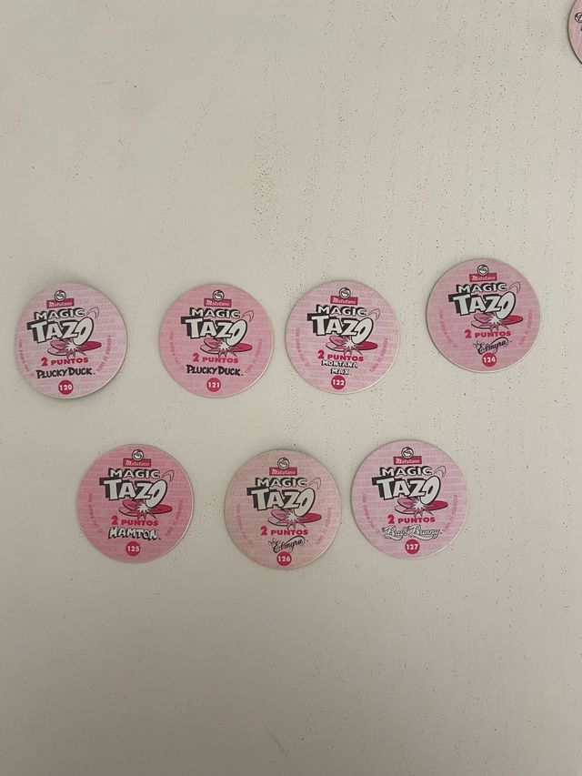 +Lote 37 Magic Tazos