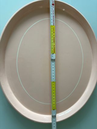 Bellissimo e grande vassoio ovale