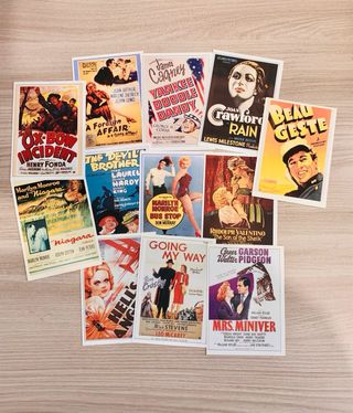 Locandina cinema vintage cult film masterpiece