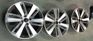 2 Llantas de aleacion ligera 18" Peugeot 3008