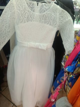 Vestido de cumpleaños bautizo o comunion