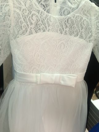 Vestido de cumpleaños bautizo o comunion