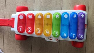 xilófono gigante, juguete luces y sonido