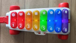 xilófono gigante, juguete luces y sonido