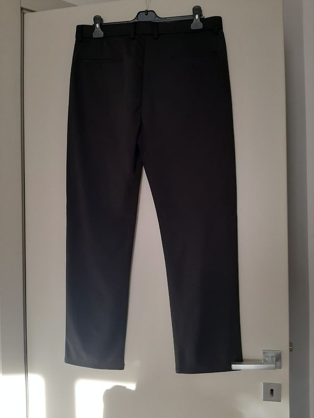 Pantalone da uomo nero