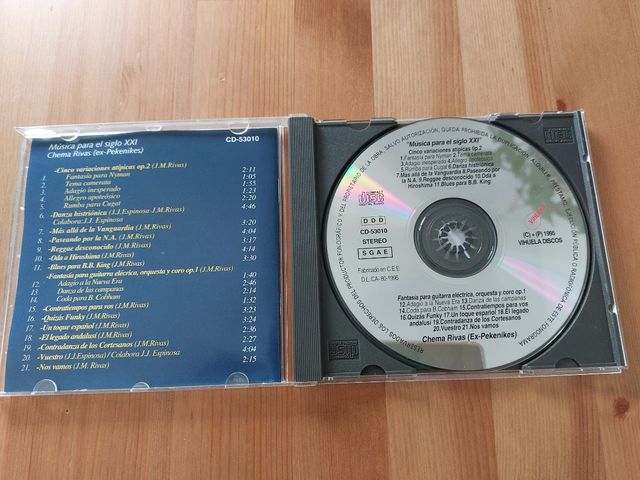 Music for the 21st century. Chema Rivas