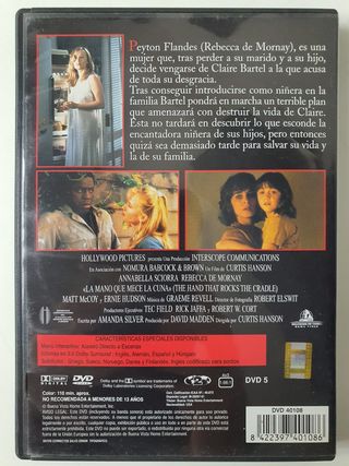 La mano que mece la cuna (1992) 🎬🍿 1ª EDICIÓN!!!