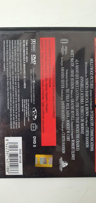 La mano que mece la cuna (1992) 🎬🍿 1ª EDICIÓN!!!