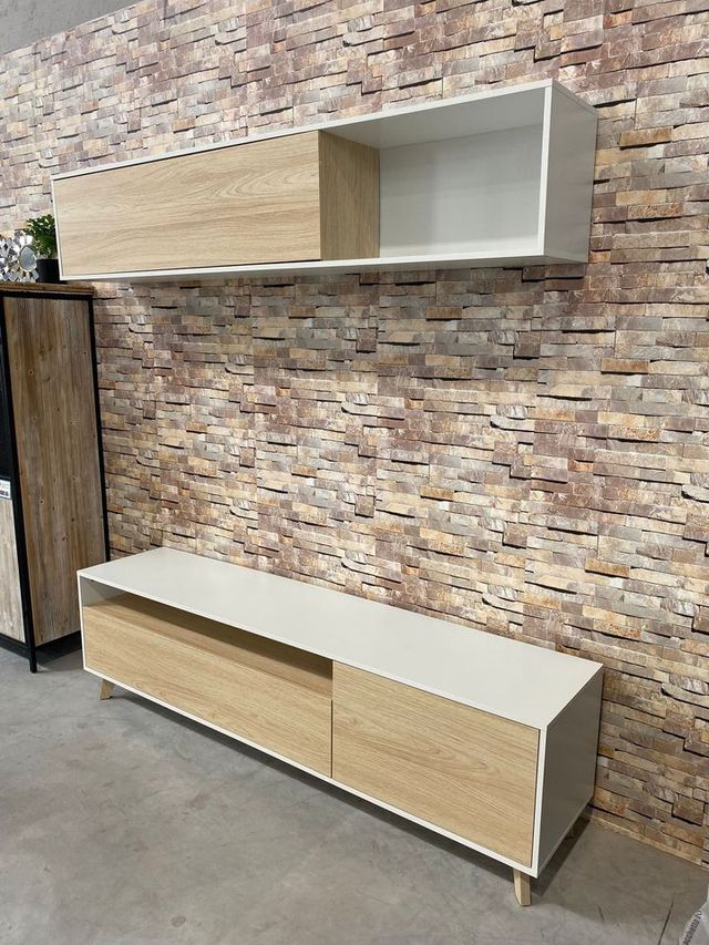 Conjunto de salón tv - hacemos envios NUEVO