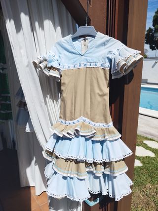Traje de flamenca niña pequeña