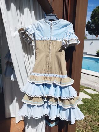 Traje de flamenca niña pequeña