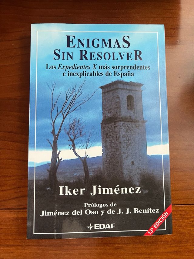 Libros Iker Jiménez. Enigmas sin resolver I y II