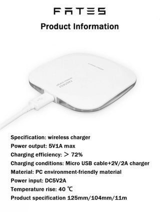 3 ESTACIONES DE CARGA INALÁMBRICA SIN