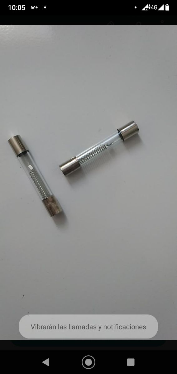 Fusible de horno microondas alta tension 5KV 0,7Am