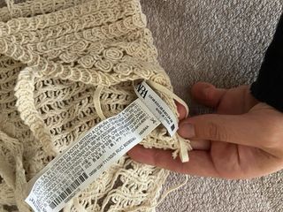 Top crochet algodón espalda descubierta