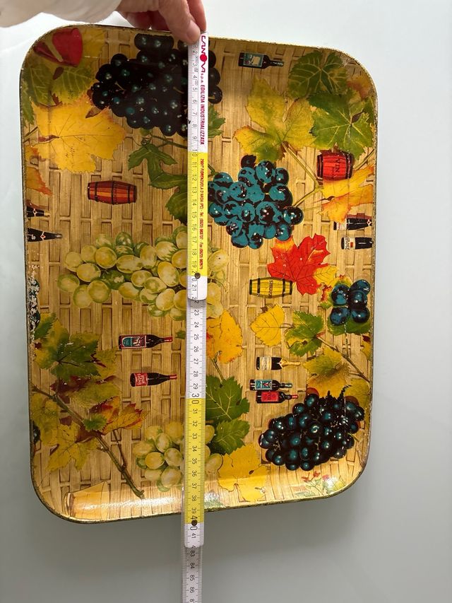 Vassoio in legno vintage