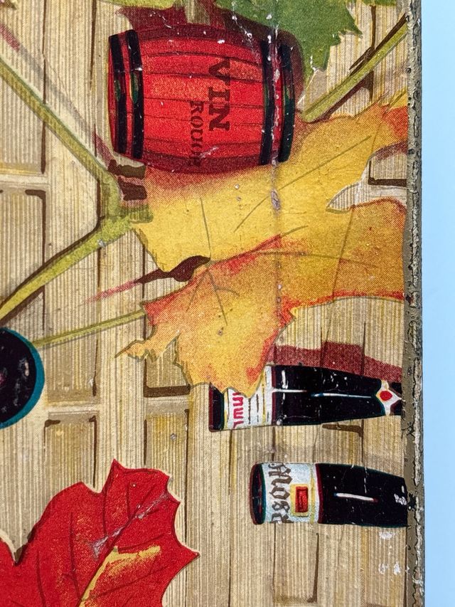 Vassoio in legno vintage