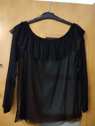 Camisa transparente 