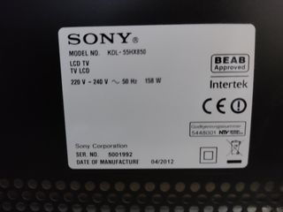 Televisor 3D Sony KDL55HX850
