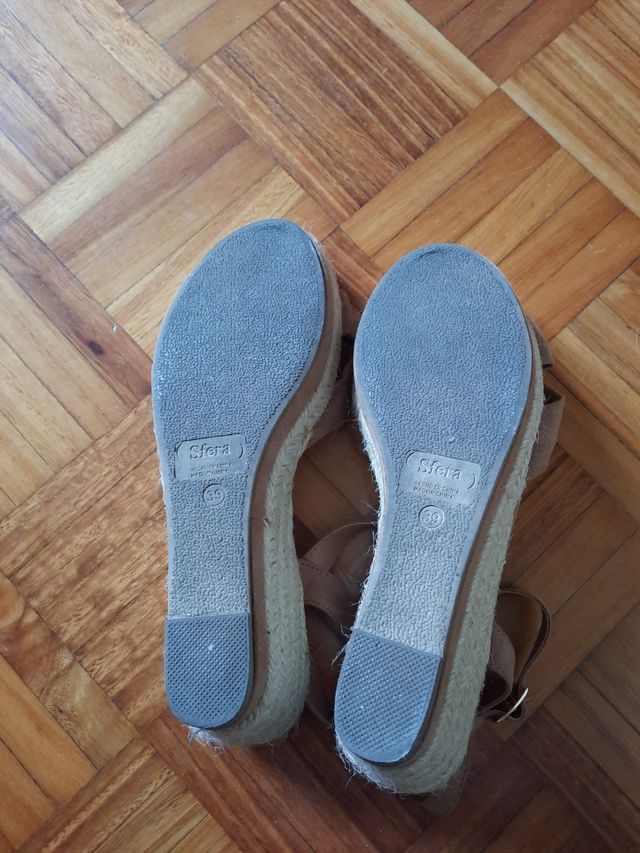 Sandalias color camel