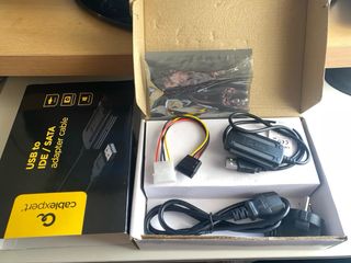 adaptador USB para discos duros IDE y SATA