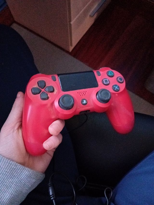 Mando PS4 Rojo
