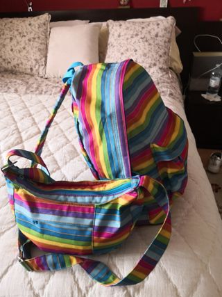 Conjunto de mochila y bolso