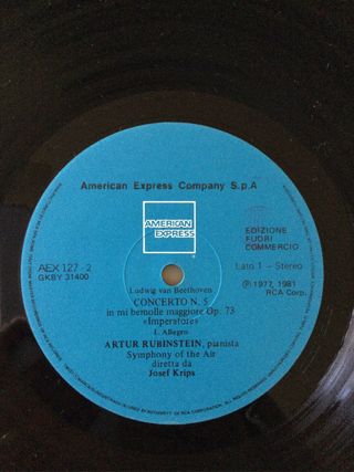 Cofanetto 2 Vinili 33 giri Musica Classica