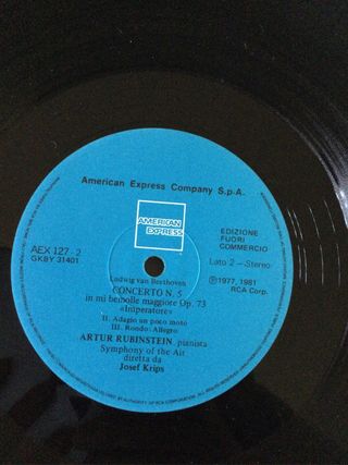 Cofanetto 2 Vinili 33 giri Musica Classica