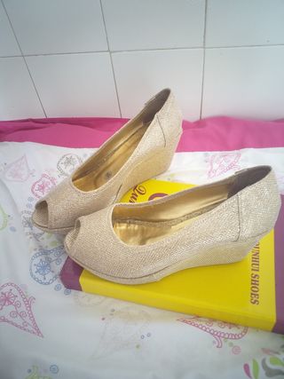 Zapatos de salón talla 39 