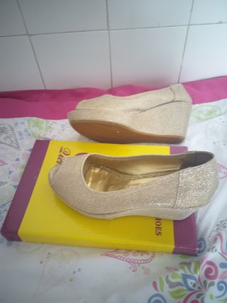 Zapatos de salón talla 39 