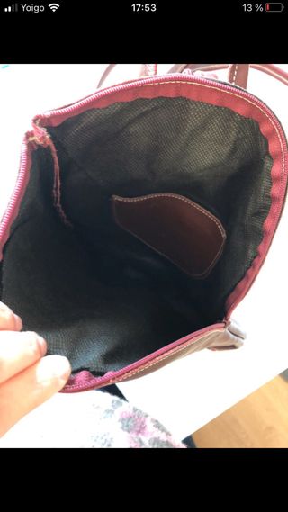 Mochila piel