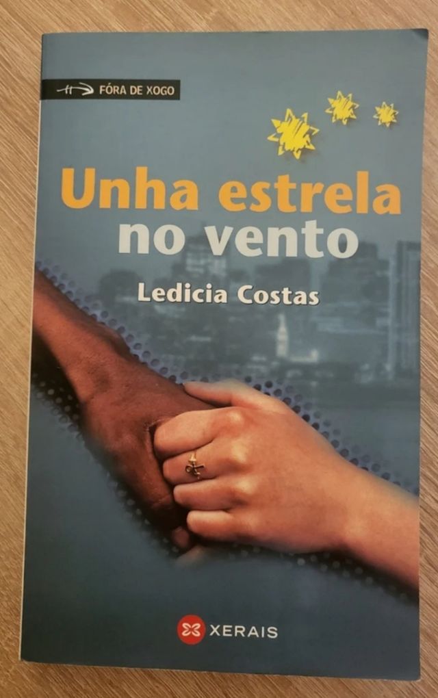 Libro "Unha estrella no vento"