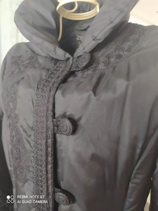 Plumas negro Talla L. Muy elegante